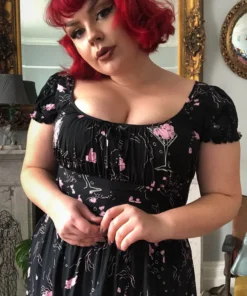 Collectif Carmen Tipsy Elephants Dress