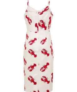Collectif Mainline Cinthia Rock Lobster Pencil Dress 9 Collectif Mainline Cinthia Rock Lobster Pencil Dress