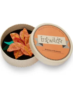 Erstwilder Frilly Lily Frond Brooch