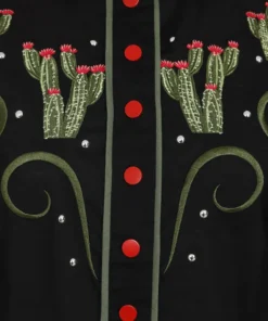 Collectif Gemma Western Cactus Shirt