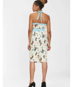 Collectif Georgie Rodeo Dancer Pencil Dress