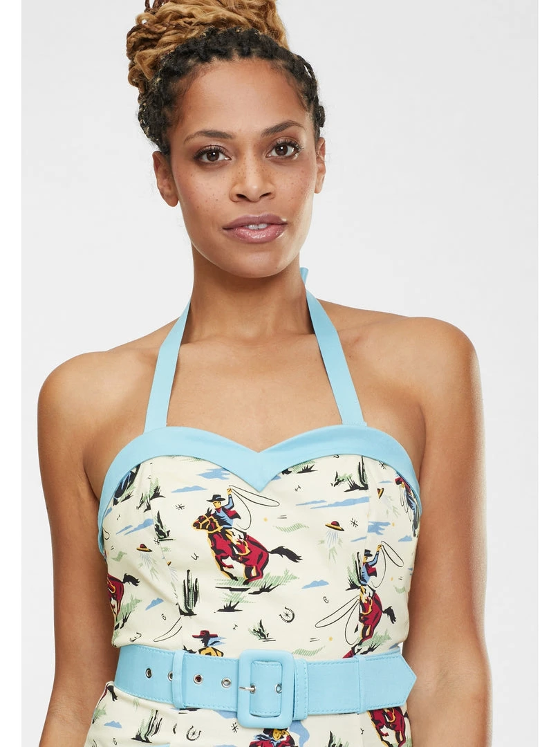 Collectif Georgie Rodeo Dancer Pencil Dress 5 Collectif Georgie Rodeo Dancer Pencil Dress