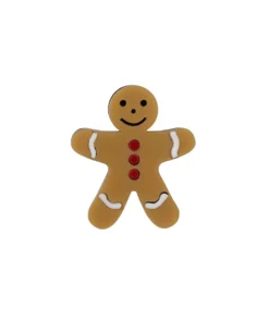 Collectif Gingerbread Man Brooch