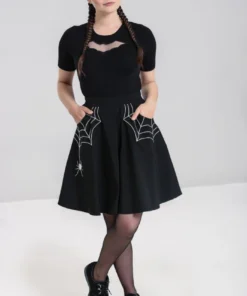 Hell Bunny Miss Muffet Mini Skirt