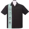 Steady Clothing Bettie Page Pinup Panel Button Up 2 Steady Clothing Bettie Page Pinup Panel Button Up