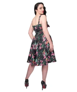 Rebel Love Clothing All Tied Up Flamingo Dress
