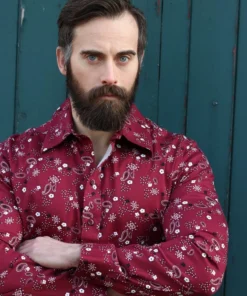 Collectif Jamie Men's Bandana Shirt 10 Collectif Jamie Men's Bandana Shirt