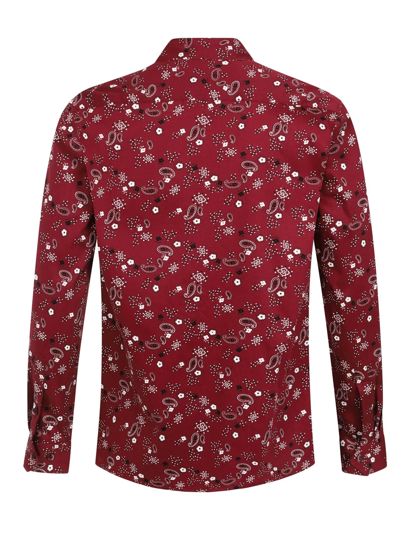 Collectif Jamie Men's Bandana Shirt 6 Collectif Jamie Men's Bandana Shirt
