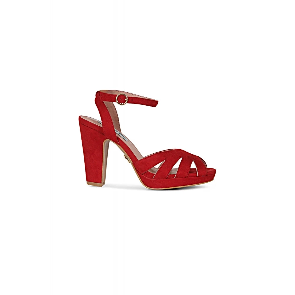 Lulu Hun Jemima High Heels - Red Accessories 4 Lulu Hun Jemima High Heels - Red Accessories