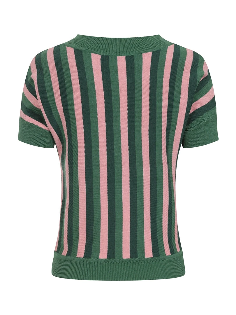 Collectif Joy Striped Knitted Sweater 4 Collectif Joy Striped Knitted Sweater