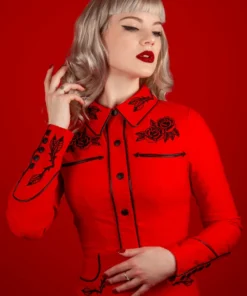 Dresses Katakomb June Pencil Dress - Red