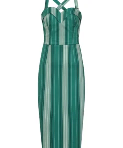 Collectif Kiana Mint Humbug Pencil Dress