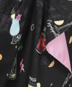 Collectif Lorna Cocktail Menu Pencil Dress