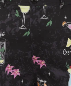 Collectif Maddie Cocktail Menu Trousers 8 Collectif Maddie Cocktail Menu Trousers