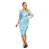 Collectif Mainline Maggy Wild Garden Pencil Dress 2 Collectif Mainline Maggy Wild Garden Pencil Dress
