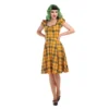 Collectif Mimi Clueless Check Doll Dress