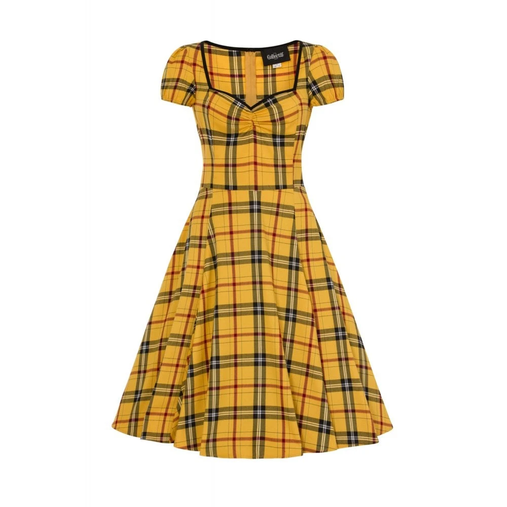 Collectif Mimi Clueless Check Doll Dress 5 Collectif Mimi Clueless Check Doll Dress
