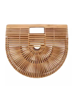 Suzie's Bombshell Boutique Bombshell Bamboo Tiki Purse - Natural Accessories