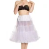 Hell Bunny Petticoat - White