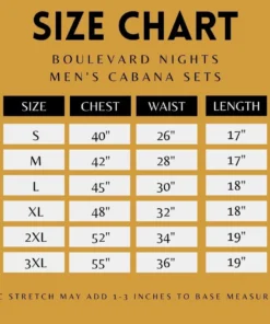 Boulevard Nights Men's Cabana Set - Tiger Leaf Green Bottoms