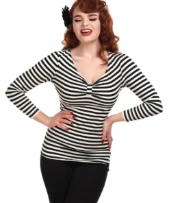 Collectif Saskia Striped Top