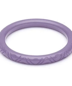 Splendette Narrow Amethyst Fakelite Bangle
