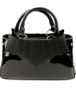 Sourpuss Clothing Sourpuss Locked Out Purse - Glossy Black 9 Sourpuss Clothing Sourpuss Locked Out Purse - Glossy Black