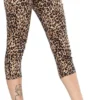 Sourpuss Leopard Peggy Capris Sourpuss Clothing