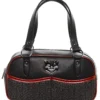 Sourpuss Jinx Tessa Purse - Black & Red Sourpuss Clothing