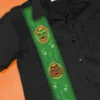 The Oblong Box Shop Swamp Creature Tiki Mug Button Down Shirt