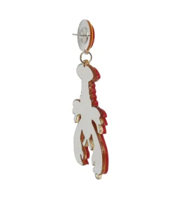 Collectif Upside Down Lobster Earrings