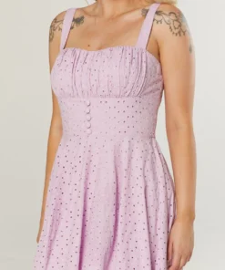 Timeless London Valerie Dress - Lilac Dresses