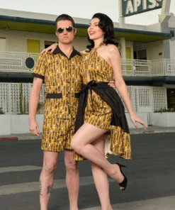 Boulevard Nights Romper - Tiki Charlie 8 Boulevard Nights Romper - Tiki Charlie