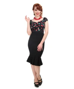 Collectif Winifred Fishtail Skirt